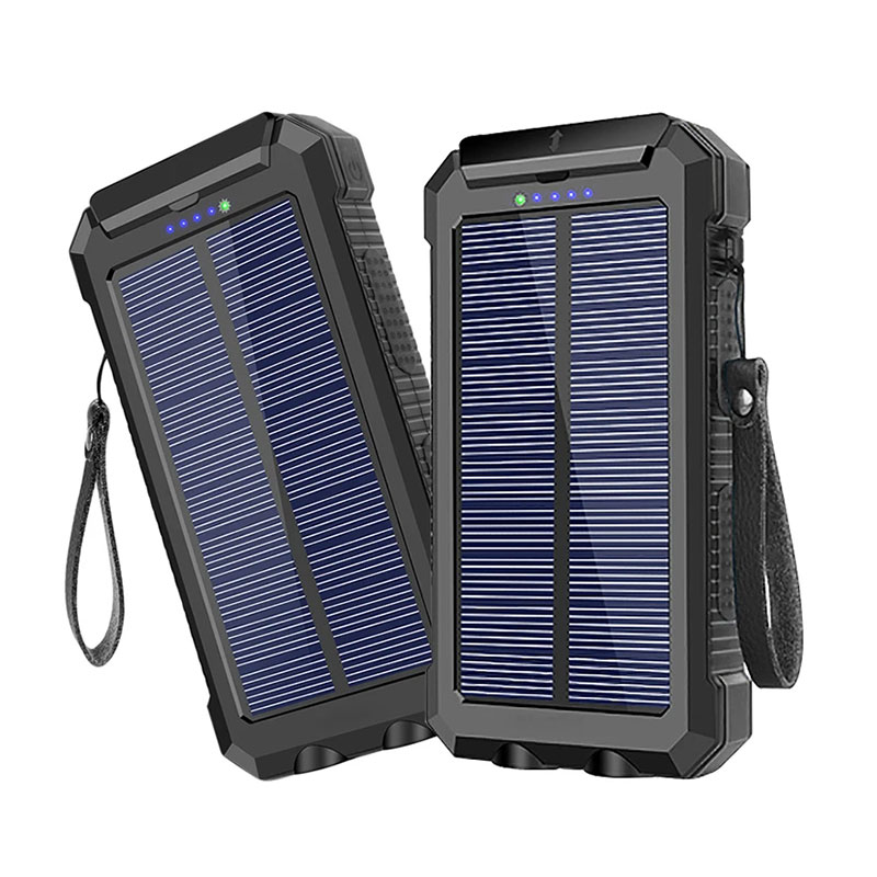 Mini Solar Power Bank kulcstartó 30000mAh