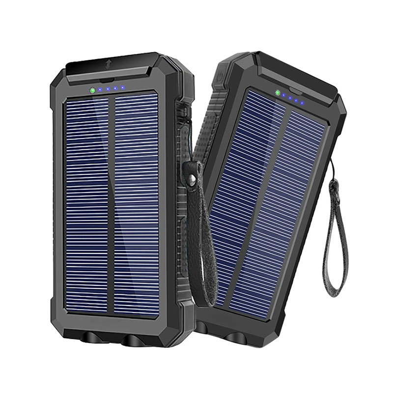 Hordozható Solar Power Bank 10000mAh